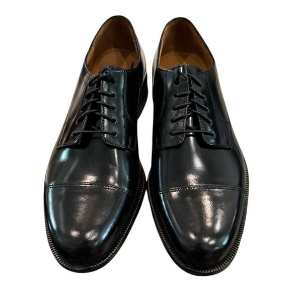 New Cole Haan Caldwell Men\'s Oxford Black Leather Dress Shoes 7 7D main image 5
